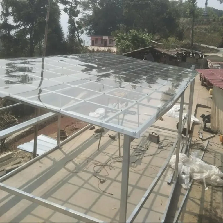 Instalación profesional de cubierta de metacrilato