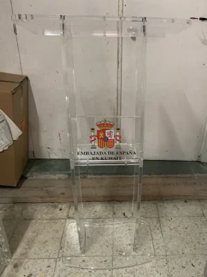 Atriles a medida con impresión digital