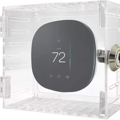 Cajetines en metacrilato para termostatos