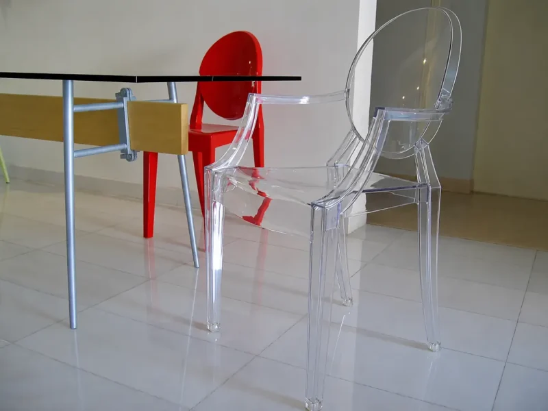 ¿Cómo decorar con metacrilato transparente?