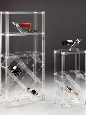 Estantería de metacrilato personalizada