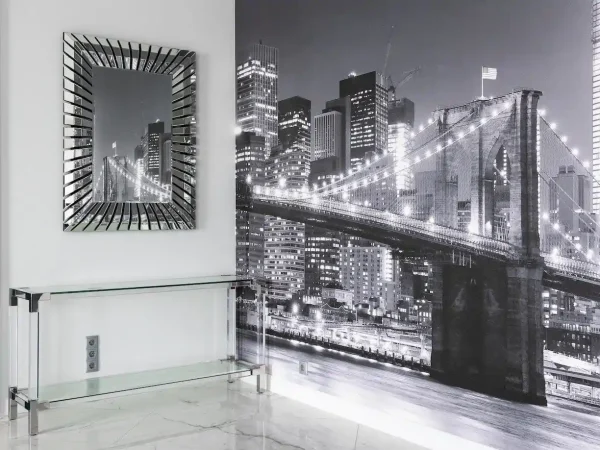 Decoración con fotomurales fabricados en metacrilato