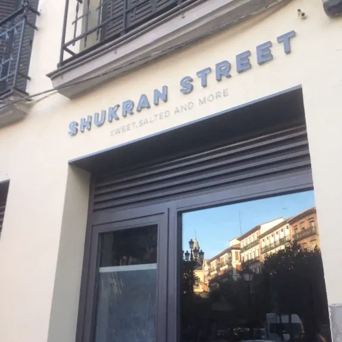 Letras corpóreas a medida para cartelería