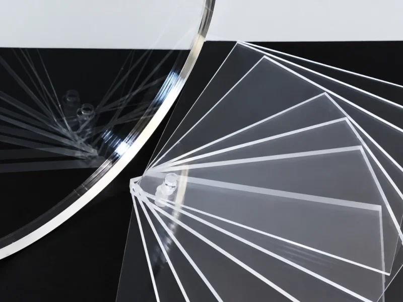 Planchas transparentes de metacrilato antirreflejo