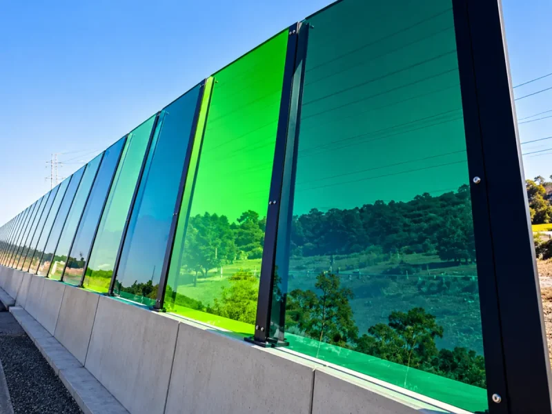 Paneles transparentes para cerramientos industriales