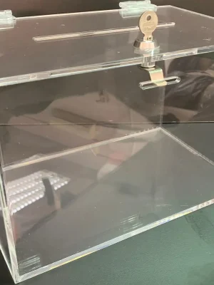 Urnas de metacrilato para votaciones y sorteos